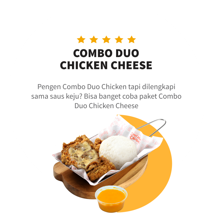 Combo Duo Chicken Cheese